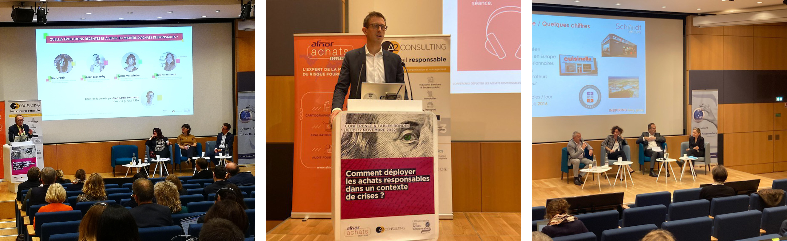 Tables-rondes du deuxième baromètre ISO 20400